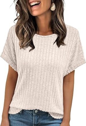 AUTOMET Women Shirts Summer Sweaters Regular Fit