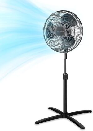 PELONIS 16 inch Pedestal Fan for Bedroom ,