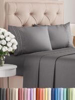 King Size 4 Piece Sheet Set - Comfy Breathable &