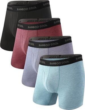 BAMBOO COOL Men's Ultra Breathable Underwear,No