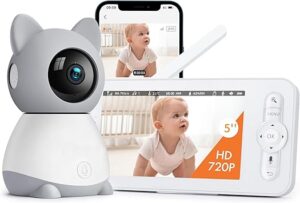 2K Baby Monitor, Baby Monitor with Camera and