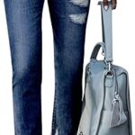 EVALESS Womens Jeans High Waisted Stretchy Ripped