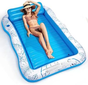 Inflatable Adult Pool Lounger Float - BAIAI Large