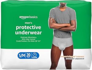 Amazon Basics Incontinence Underwear for Men,