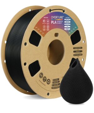 OVERTURE PLA Filament 1.75mm, Neatly Wound 3D