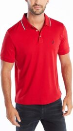 Nautica Men's Classic Fit Short Sleeve Dual