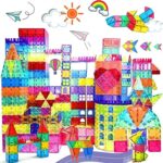 Magnetic Tiles - 100 Pieces Magnetic Blocks for