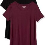 Amazon Essentials Women's Short-Sleeve Scoopneck