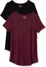 Amazon Essentials Women's Short-Sleeve Scoopneck