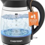 Chefman Electric Kettle, 1.8L 1500W, Hot Water