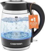 Chefman Electric Kettle, 1.8L 1500W, Hot Water