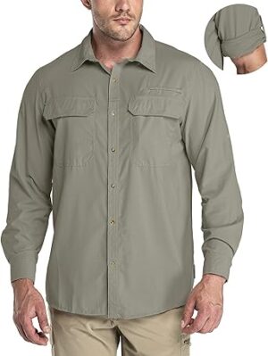 33,000ft Men's Long Sleeve Sun Protection Shirt