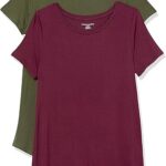 Amazon Essentials Women's Short-Sleeve Scoopneck