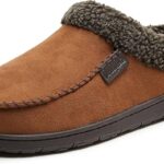 Dearfoams Mens Indoor/Outdoor Breathable Memory