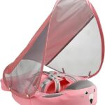 Mambobaby Float Baby Swim Float with Canopy,