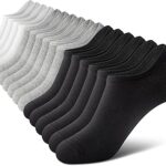 wernies No Show Socks Men, Low Cut Ankle Short