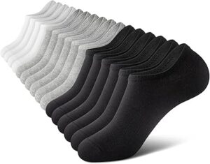 wernies No Show Socks Men, Low Cut Ankle Short