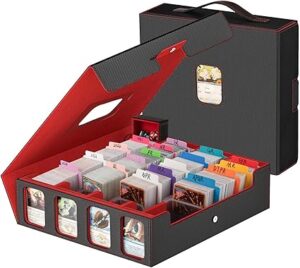 Card Storage Box 3200+ MTG Deck Box with 30