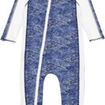 SwimZip Boys' Long-Sleeve UPF 50+ Swimsuit for