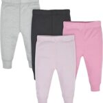Gerber Baby Girls' Multi-Pack Active Pants