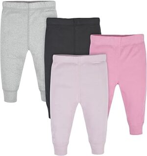 Gerber Baby Girls' Multi-Pack Active Pants