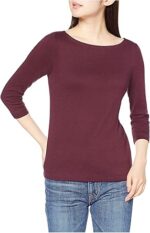 Amazon Essentials Women's Slim-Fit 3/4 Sleeve