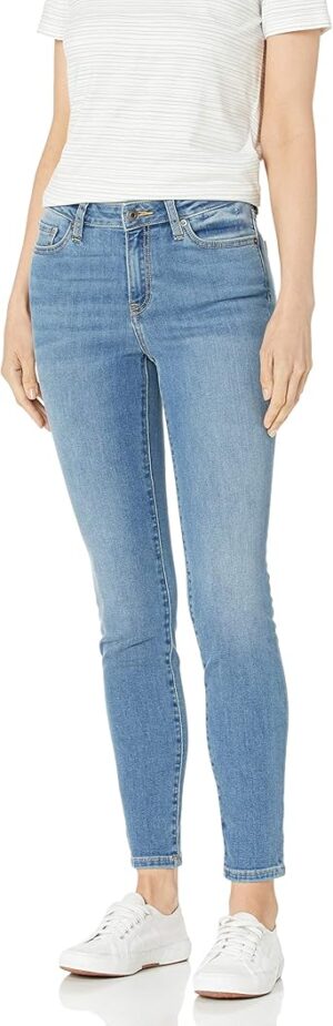 Amazon Essentials Women's Mid-Rise Stretchy
