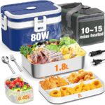 Electric Lunch Box for Adults, 2.8L Liters Double