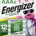 Energizer Recharge Universal Rechargeable AAA