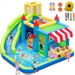 FBSPORT Inflatable Bounce House Water Slide,