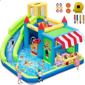 FBSPORT Inflatable Bounce House Water Slide,