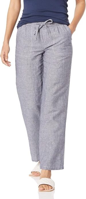 Amazon Essentials Women's Linen Blend Drawstring