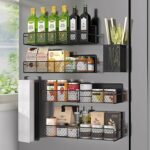 Magnetic Spice Rack for Refrigerator, 6 Pack 100%