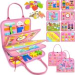 Gojmzo Busy Board Montessori Toys for Toddler