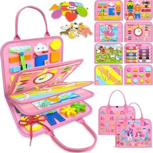 Gojmzo Busy Board Montessori Toys for Toddler