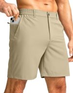 Men's Casual Shorts 7" Lightweight Golf Shorts