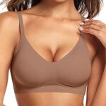 Vertvie Womens Seamless Bra No Underwire Comfort