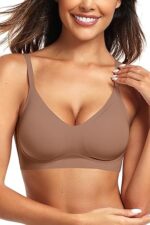 Vertvie Womens Seamless Bra No Underwire Comfort