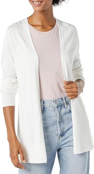 Amazon Essentials Women's Lightweight Open-Front
