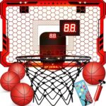 ropoda Indoor Basketball Hoop, Mini Hoop with