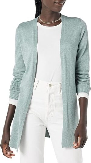 Amazon Essentials Women's Lightweight Open-Front