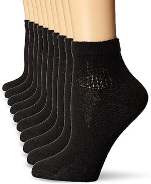 Hanes Women's Value, Ankle Soft Moisture-wicking