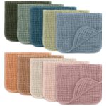 Comfy Cubs Muslin Burp Cloths 20" x 10", Pack of