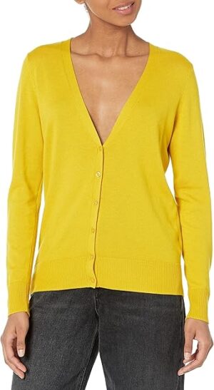 Amazon Essentials Women's Lightweight V-Neck