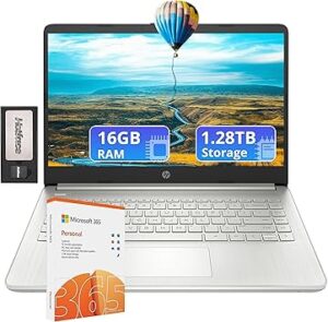 HP Flagship 14" Laptop with 1 Year Office 365 |