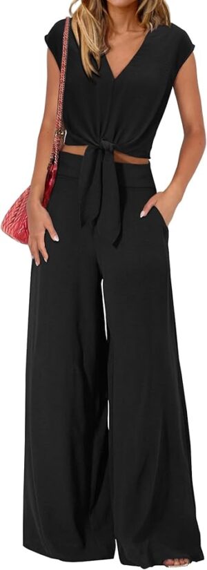PRETTYGARDEN Women's Summer 2 Piece Outfits 2025
