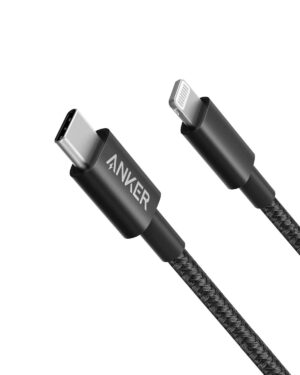 Anker New Nylon USB C to Lightning Cable, Apple