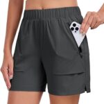 Womens 5'' Hiking Athletic Shorts Quick Dry