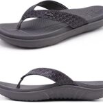 KuaiLu Womens Flip Flops Ladies Yoga Mat