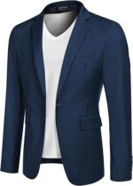 COOFANDY Mens Sport Coat Casual Blazer One Button